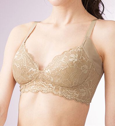 LAVIENNE（ラヴィエンヌ）の「【４色組】超脇やせ見えブラ（ブラジャー）」