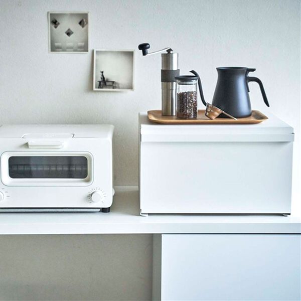 iellio（イエリオ）の「タワー　ブレッドケース＜ｔｏｗｅｒ　山崎実業＞（キッチン整理用品）」｜詳細画像