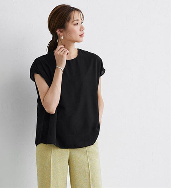 Pierrot（ピエロ）の「シフォンフレンチブラウス（ブラウス）」｜詳細画像