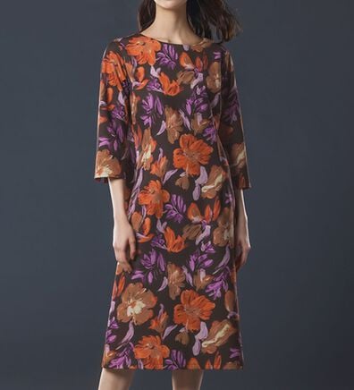 RANAN（ラナン）の「クラシックフラワーサックワンピ（その他ワンピース）」