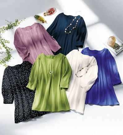 ルフラン（ルフラン）の「さらり爽やか冷感カットソー（カットソー）」