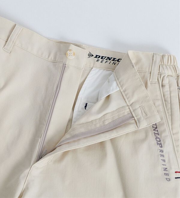 「＜ダンロップ・リファインド×コムルヴァン・オム＞７得アクティブチノパンツ（メンズフルレングスパンツ）」｜詳細画像