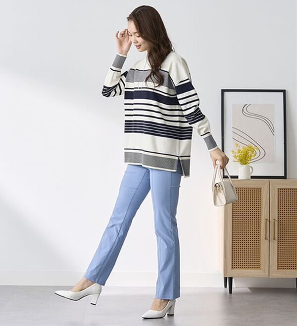 BELLUNA（ベルーナ）の「ウルトラ美脚ストレッチ多機能パンツ（フルレングスパンツ）」｜詳細画像