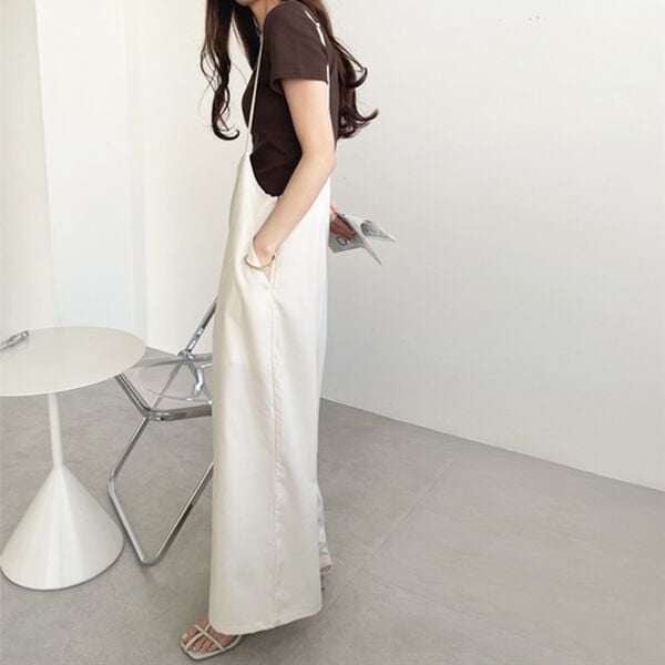 GeeRA（ジーラ）の「サロペットワイドパンツ（オールインワン）」｜詳細画像