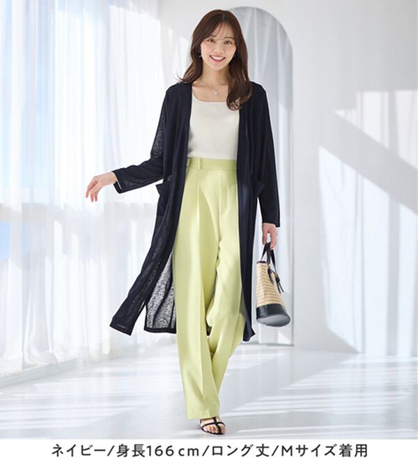 alotta（アロッタ）の「【選べる丈】さらっと軽いサマーカーディガン（その他カーディガン）」｜詳細画像