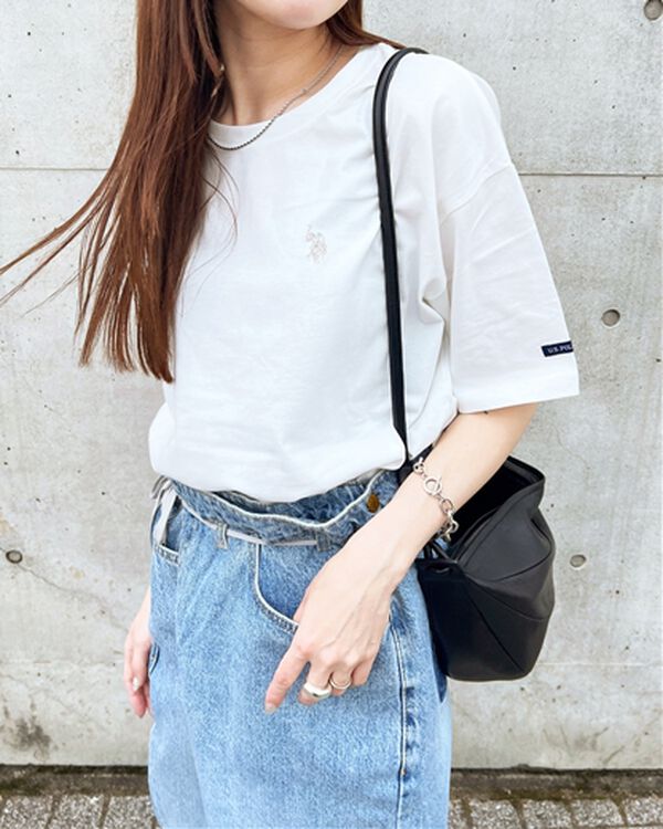 GeeRA（ジーラ）の「【Ｕ．Ｓ．　ＰＯＬＯ　ＡＳＳＮ．】カラーTシャツ（Tシャツ）」｜詳細画像