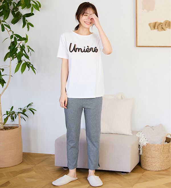 LAVIENNE（ラヴィエンヌ）の「綿１００％着回し自在パンツ（クロップドパンツ）」｜詳細画像