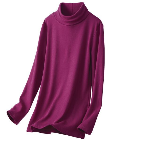 「綿１００％あったかインナーシリーズ（タートル・インナー・ボトム）（肌着・インナーウェア）」｜詳細画像