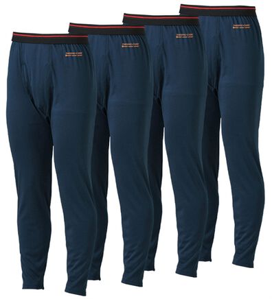 「【４枚組】サーモケア（Ｒ）綿混裏起毛ロングタイツ（メンズ靴下・タイツ）」