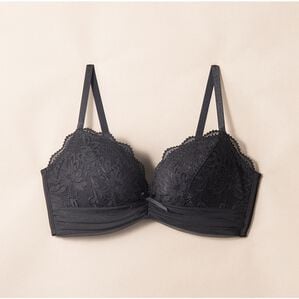 YU'NOW（ユナウ）の「美し盛りのスタイルアップブラ（ブラジャー）」｜ブラック