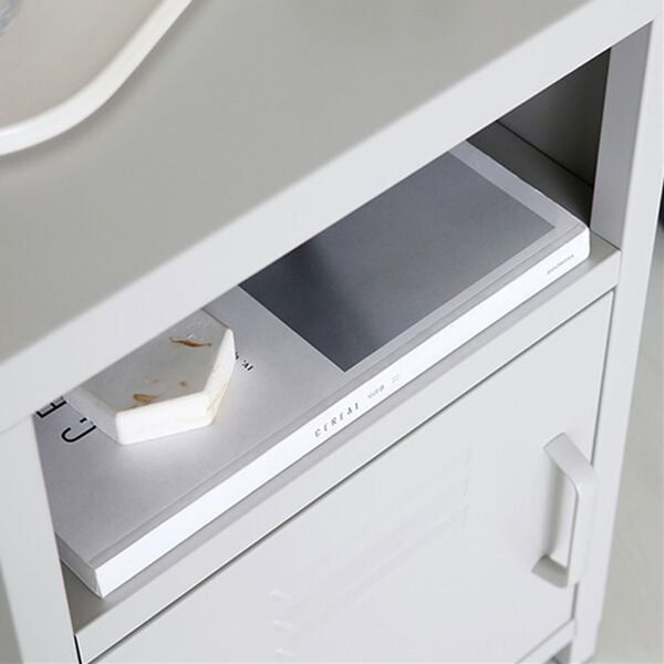 iellio（イエリオ）の「＜ＭＡＲＫＥＴ　Ｂ＞スチールロッカーキャビネット（リビング収納）」｜詳細画像