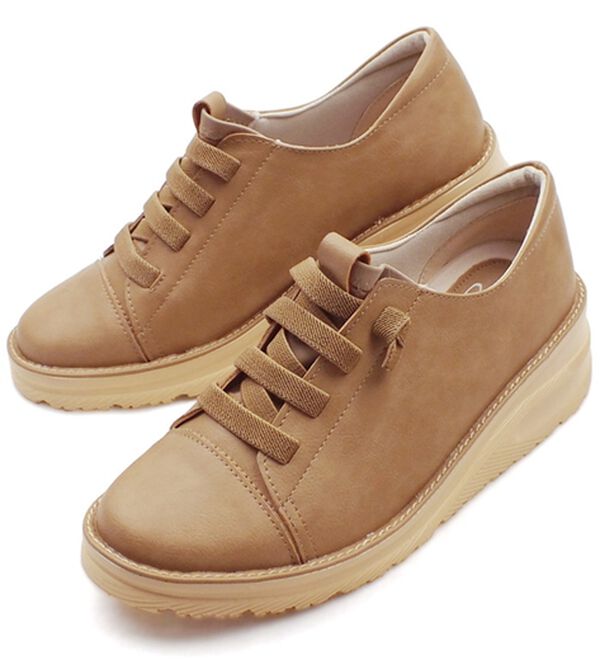 ルフラン（ルフラン）の「＜マスチェッタ＞防水　厚底甲ゴムシューズ（スニーカー）」｜ベージュ