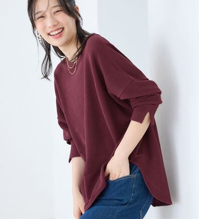 Viola e Viola（ヴィオラ エ ヴィオラ）の「【大人気！新色追加】ふくれジャカードドルマントップス（カットソー）」