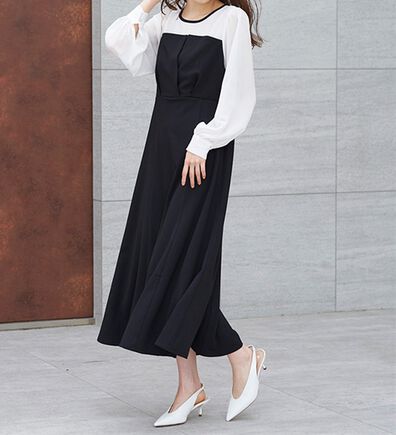 RANAN（ラナン）の「ビスチェドッキングワンピース（ドッキングワンピース）」