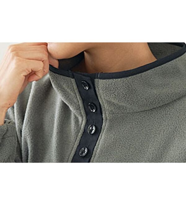 BELLUNA（ベルーナ）の「【レギンス付】すぐ快適！フリースワンピース（カットソーワンピース）」｜詳細画像