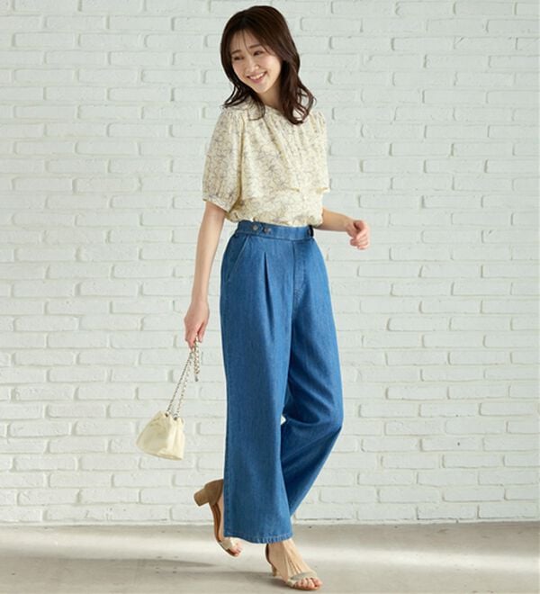 BELLUNA（ベルーナ）の「ケープ風デザインブラウス（ブラウス）」｜詳細画像