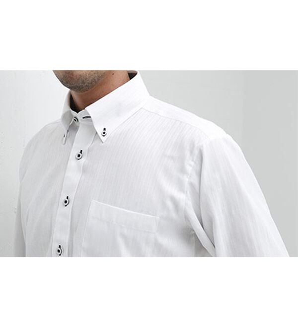 「【５枚セット】品質自慢！形態安定メンズワイシャツ（メンズワイシャツ）」｜詳細画像