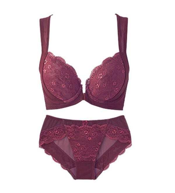 LAVIENNE（ラヴィエンヌ）の「スキッと美姿勢シリーズ　フロントホックブラ・ショーツ（別売）（ブラジャー）」｜詳細画像