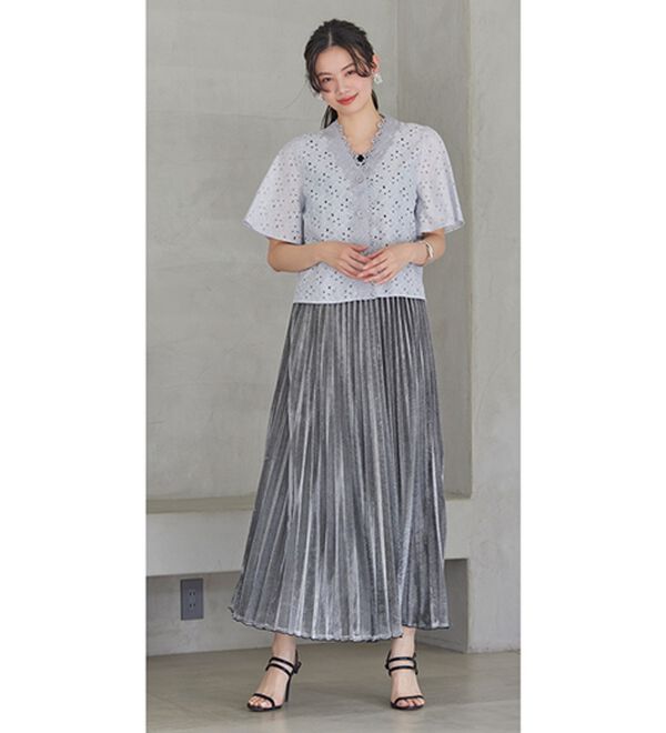 RANAN（ラナン）の「レースコンビブラウス（ブラウス）」｜詳細画像