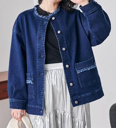 RANAN（ラナン）の「デニムジャケット（ブルゾン）」