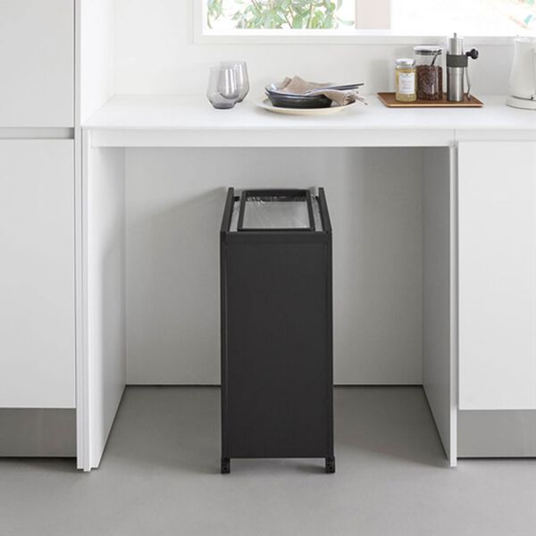 iellio（イエリオ）の「タワー　スリム目隠しダストワゴン４５Ｌ＜ｔｏｗｅｒ山崎実業＞（リビング用品）」｜詳細画像
