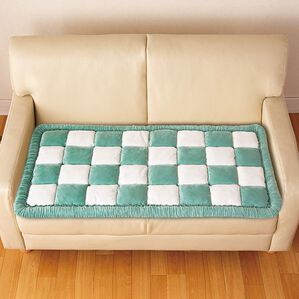 「ぽこぽこソファパッド（ソファパッド）」｜グリーン
