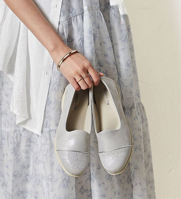 ルフラン（ルフラン）の「ラメが煌めくオペラスニーカー（スニーカー）」｜詳細画像