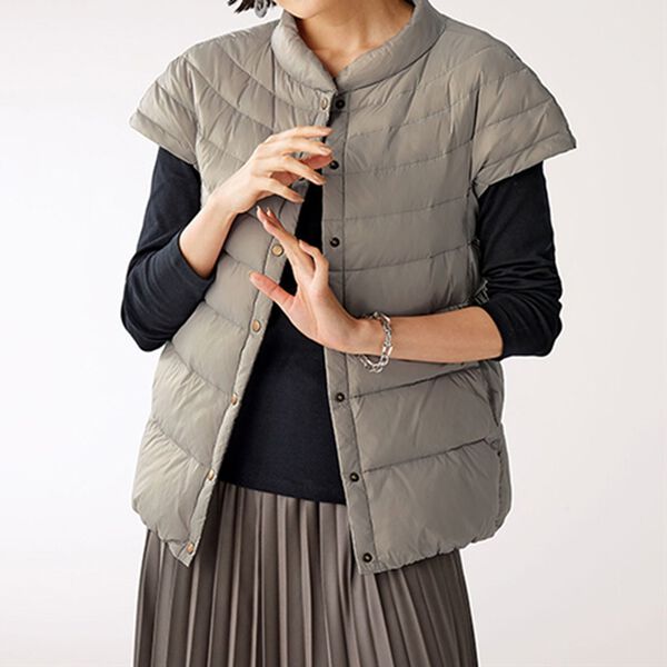 BELLUNA（ベルーナ）の「軽量ダウンデザインキルトベスト（ベスト）」｜詳細画像
