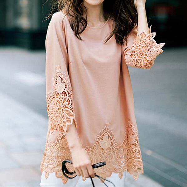 裾レース使いチュニック - ベルーナ【公式】