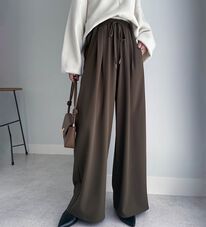 RANAN（ラナン）の「とろみ2タックイージーパンツ（フルレングスパンツ）」