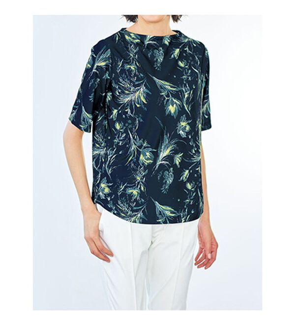 VINNO（ヴィノ）の「冷感素材・プリントプルオーバー（カットソー）」｜詳細画像