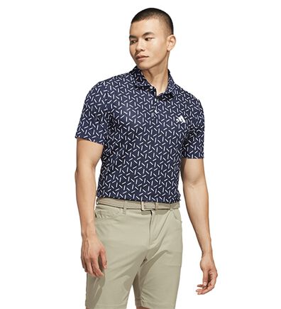 「＜ａｄｉｄａｓ＞ゴルフ　ＣＬＩＭＡＣＯＯＬクライマクールレクタングル　プリントメッシュ半袖シャツ（メンズシャツ）」