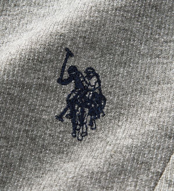 GeeRA（ジーラ）の「【U.S.POLOASSN】レイヤード風ヘンリーネックワンピース（カットソーワンピース）」｜詳細画像