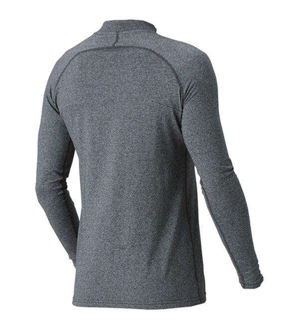 「【２色組】＜コムルヴァン・オム・ゴルフ＞保温素材の杢調ハイネック（メンズＴシャツ）」｜詳細画像