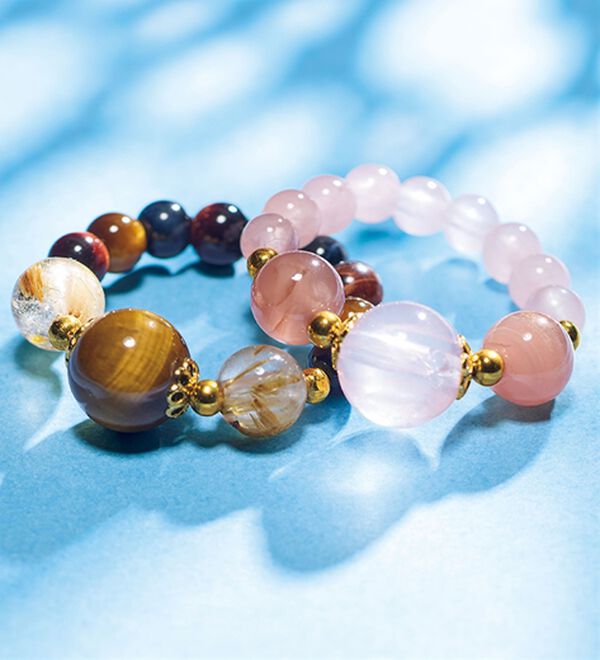 ルフラン（ルフラン）の「【２本組】天然石フリーサイズリング（リング）」｜2本組