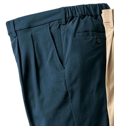 「Ｂｅ　ＣＨＡＮＣＥ　ハンサム見えのよく伸びアクティブチノパンツ（メンズフルレングスパンツ）」