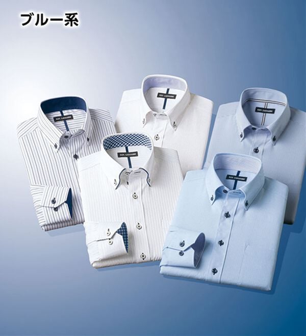 「【５枚セット】品質自慢！形態安定メンズワイシャツ（メンズワイシャツ）」｜詳細画像