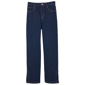 RANAN（ラナン）の「【サスティナブル】ストレートスリットデニム（フルレングスパンツ）」｜インディゴ