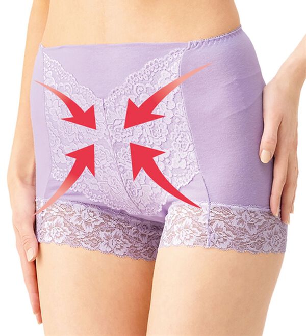 LAVIENNE（ラヴィエンヌ）の「旅のお供にこれ１枚！お腹スッキリ安心ショーツ（安心ショーツ）」｜詳細画像