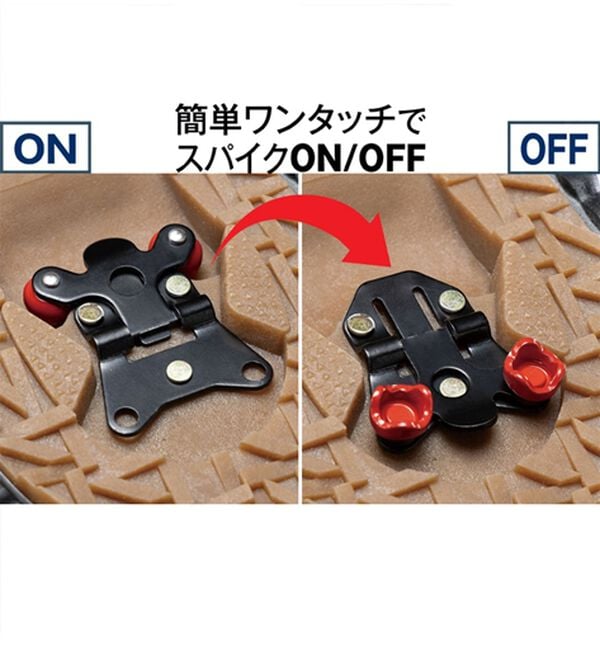 「北海道メーカー開発のスパイク付ブーツ（メンズブーツ）」｜詳細画像