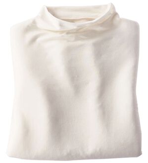 BELLUNA（ベルーナ）の「なめらかテンセル（ＴＭ）繊維ボトルネックプルオーバー（カットソー）」｜オフ白