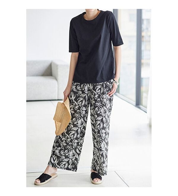 BELLUNA（ベルーナ）の「綿１００％抗菌防臭汗ジミ対策プルオーバー（カットソー）」｜詳細画像