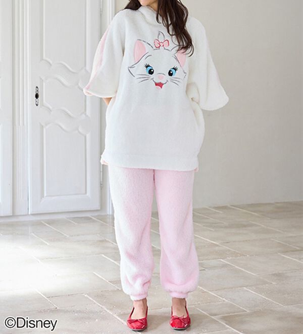 BELLUNA（ベルーナ）の「＜Ｄｉｓｎｅｙ＞【おしゃれキャット（マリー）】両面ボアパンツ（※ポンチョ別売り）（その他パンツ）」｜詳細画像