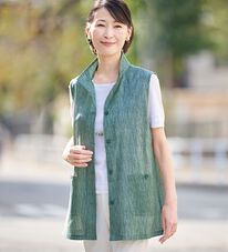 「日本製　綿１００％涼やかベスト（ベスト）」