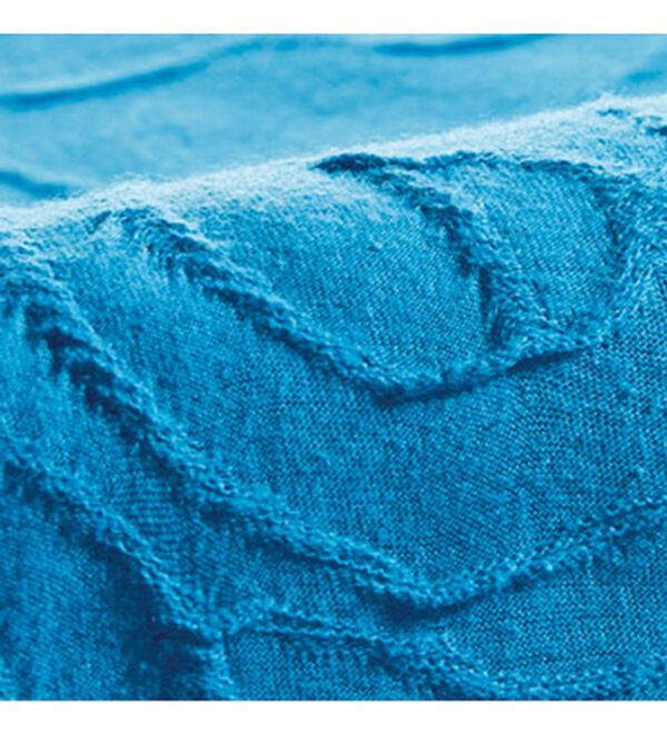 BELLUNA（ベルーナ）の「綿混タックジャカードサイドボタンチュニック（チュニック）」｜詳細画像