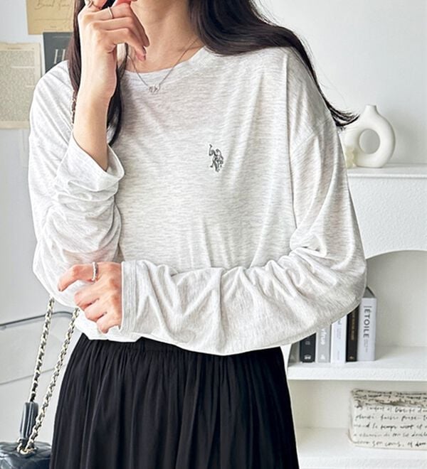 GeeRA（ジーラ）の「【Ｕ．Ｓ．ＰＯＬＯ　ＡＳＳＮ．】スラブシアーロンＴ（Tシャツ）」｜詳細画像