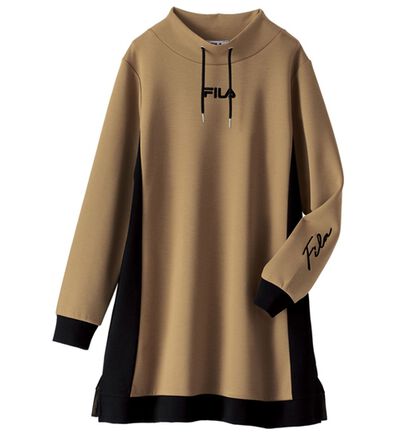 BELLUNA（ベルーナ）の「＜ＦＩＬＡ＞配色切替チュニックワンピース（チュニックワンピース）」