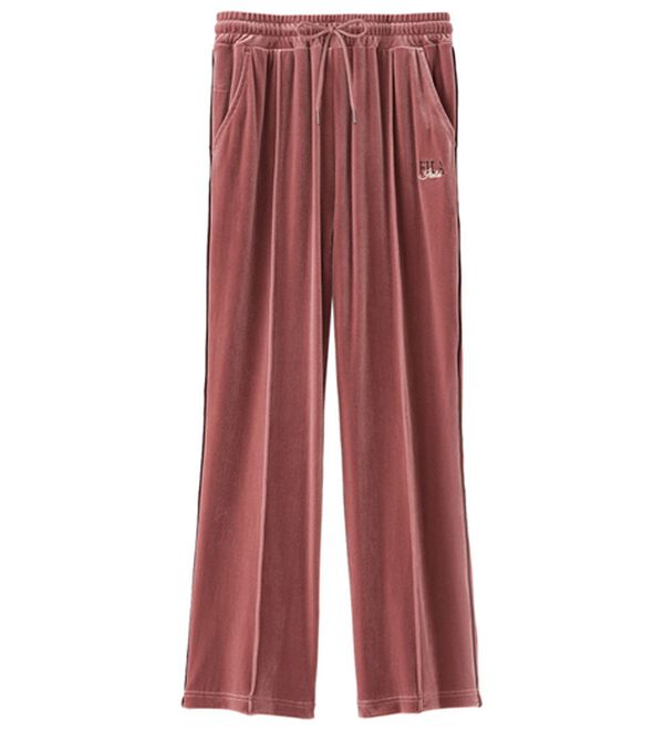 BELLUNA（ベルーナ）の「＜ＦＩＬＡ＞ベロア素材配色使いパンツ（その他パンツ）」｜詳細画像