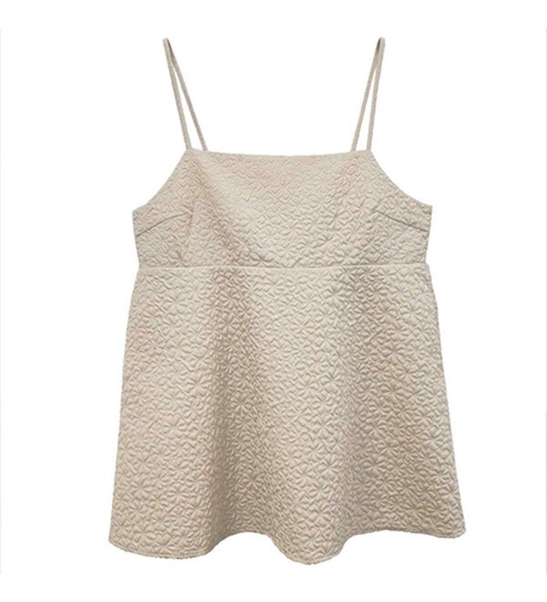 ふくれジャカードキャミブラウス - ベルーナ【公式】