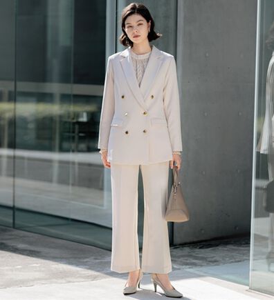 GeeRA（ジーラ）の「【入卒式/セレモニー】着回しベスト＆ジャケットセットスーツ（パンツスーツ）」